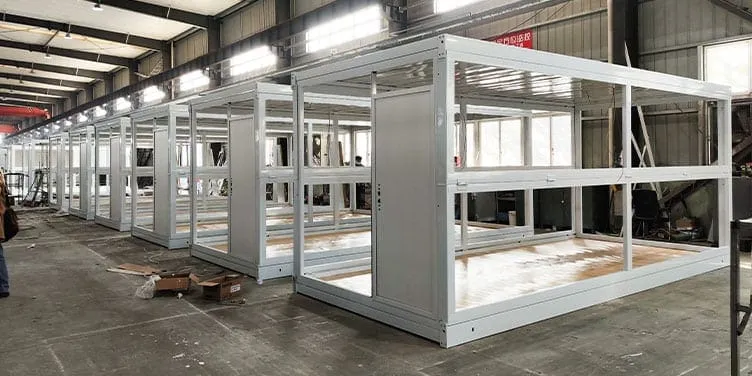 Folding Container House Steel Frame
