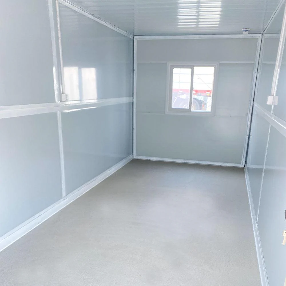 Folding container interior display