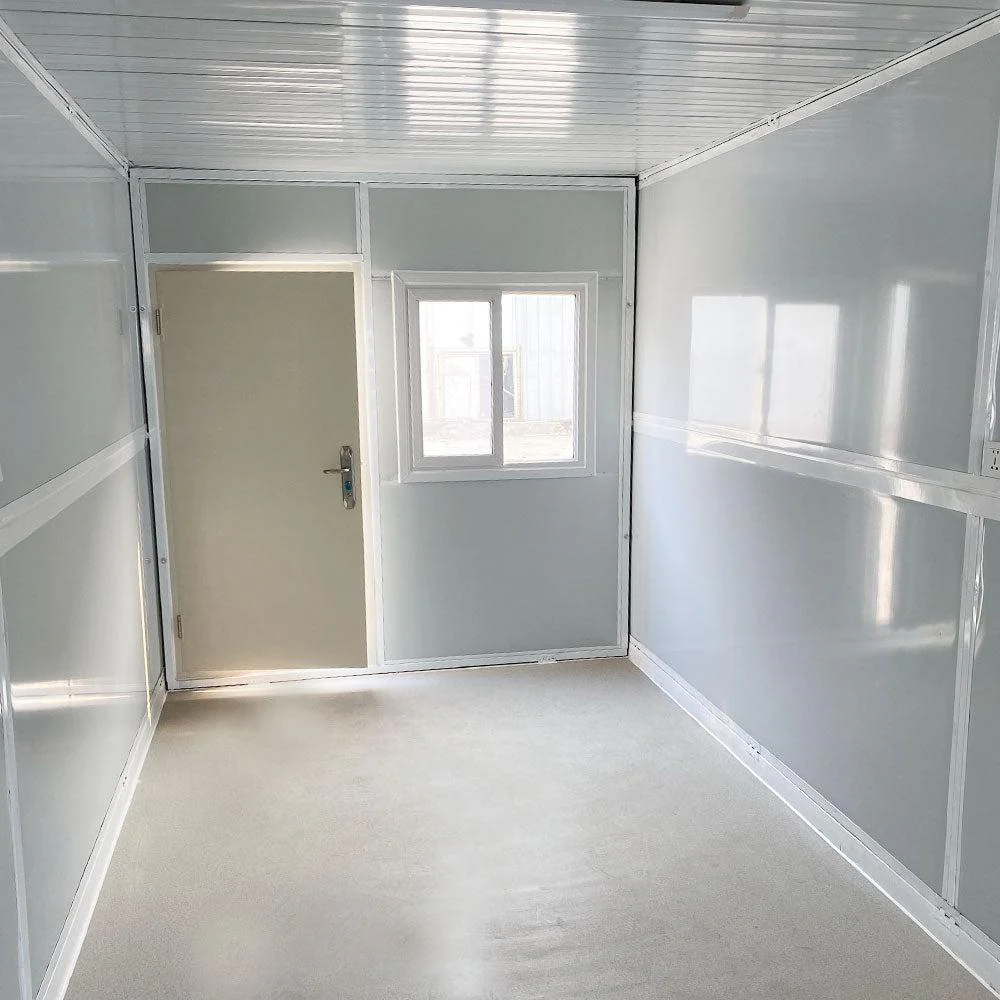 Folding container interior display