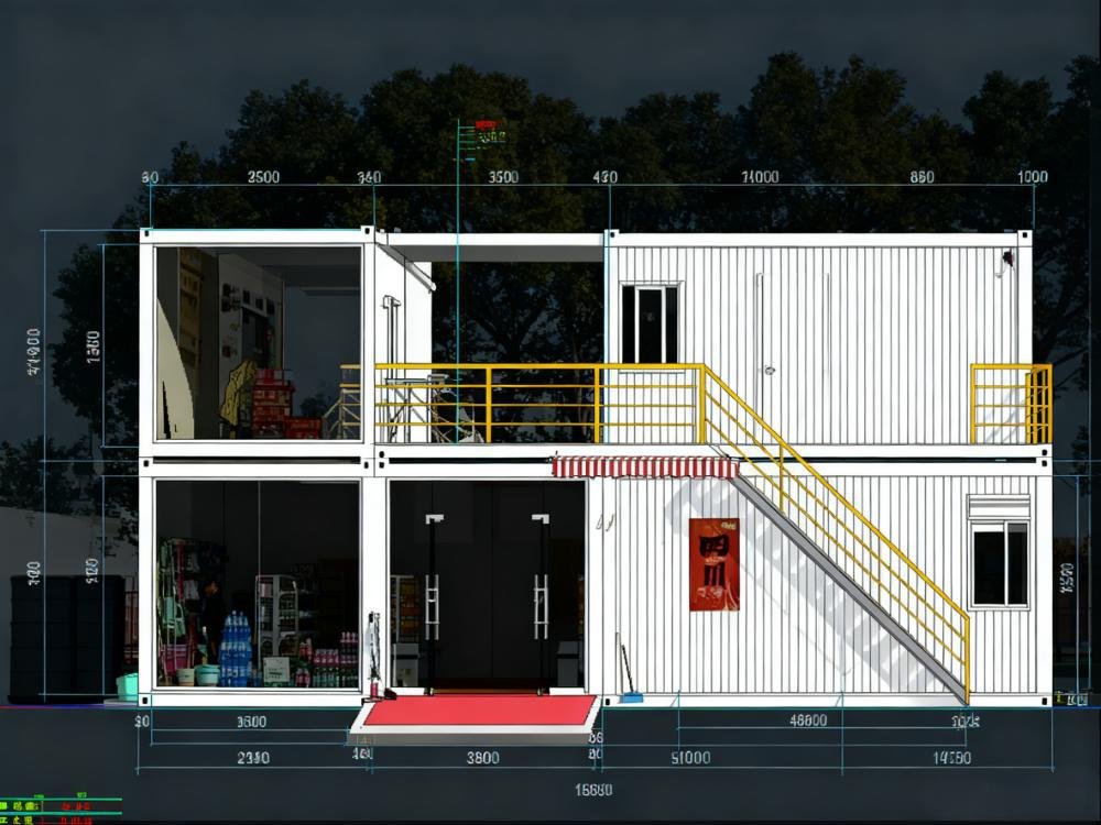 Shopping Container House Solutions​ in Suzhou, China