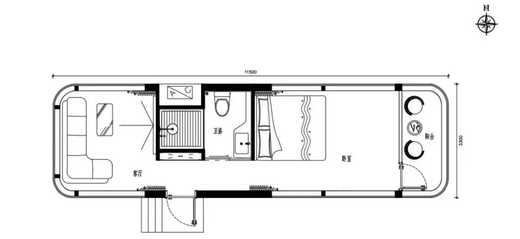 5 Units Apple Cabin Houses for Australia